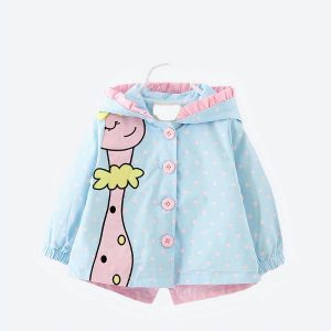 Manteau à capuche pour bébé