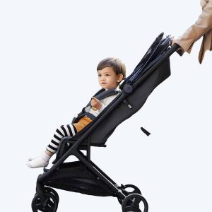 Poussette de bébé pliable à 4 roues