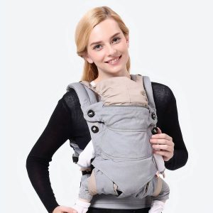 Porte bébé ergonomique à capuche