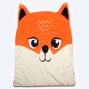 Jolie couverture chaude et douce en forme de renard  pour bébé