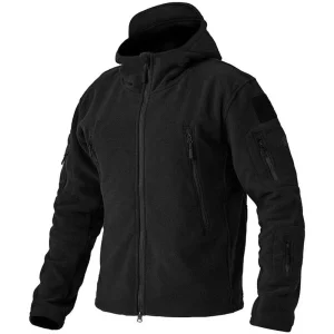 Veste Polaire Homme Coupe-Vent – Extérieur Zippé Confortable