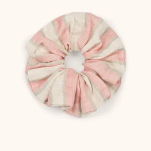 Chouchou Gigi Rayures Fraise Pistache