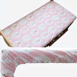 Housse de lit en coton pour bébé
