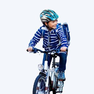 Joli casque de vélo de sécurité pour enfant