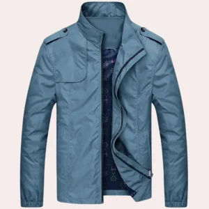 Veste Coupe-Vent Zippée pour Homme – Veste Légère et Décontractée