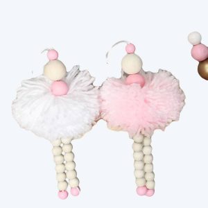 Décoration murale en perle de bois