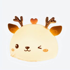 Veilleuse en silicone rechargeable