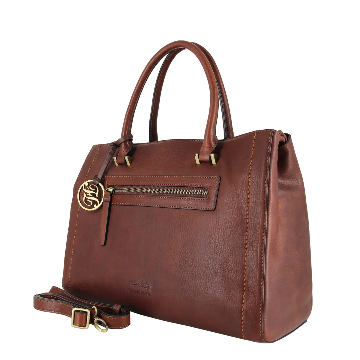 Trabo - Grand porté main Marron – Image 4