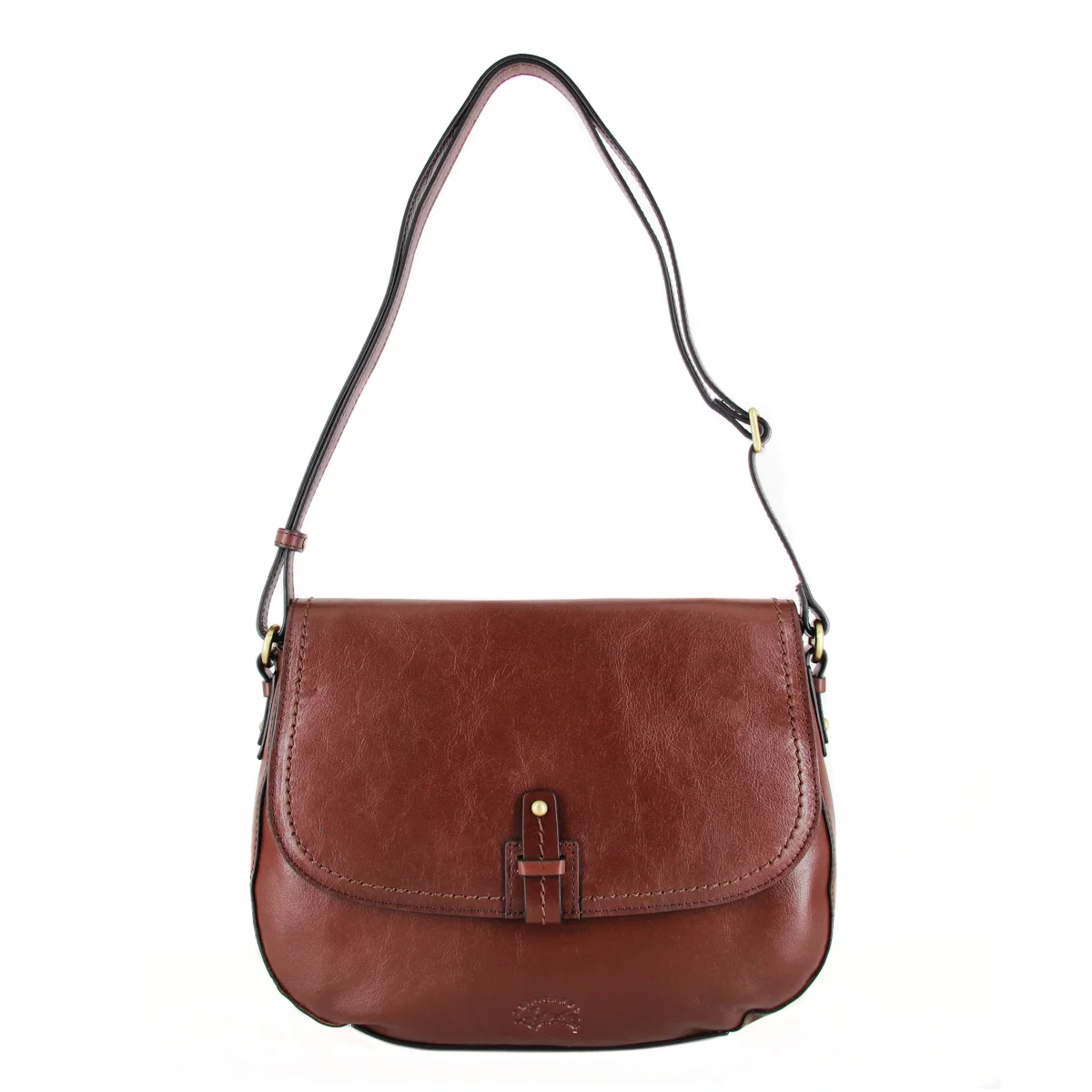 Tilleul - Grand porté travers à rabat Marron – Image 2