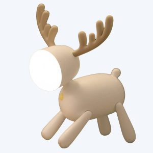 Veilleuse en forme de cerf pour chambre de bébé