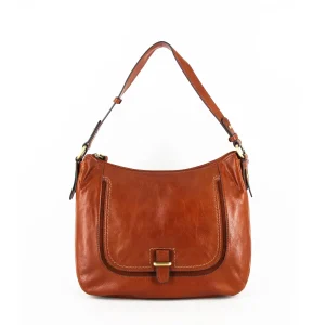 Flavie - Sac porté épaule Marron