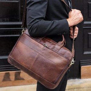 Cartable à Bandoulière Vintage pour Enseignant