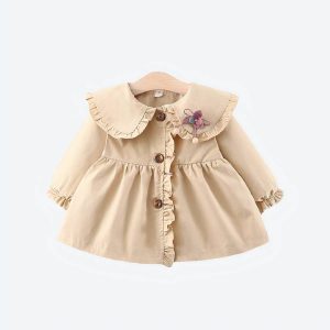 Veste de petite fille à manches longues