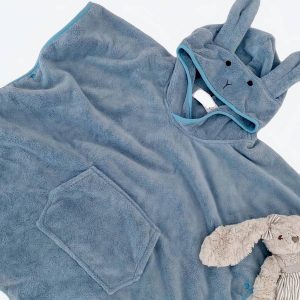Serviette de plage à capuche en coton pour bébé