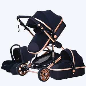 Poussette pliable multifonctionnelle pour bébé