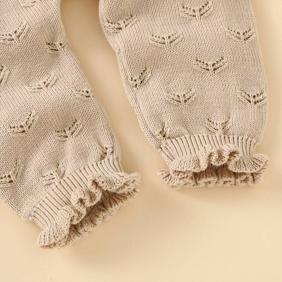 Barboteuse tricotée 100% coton pour bébé – Image 6