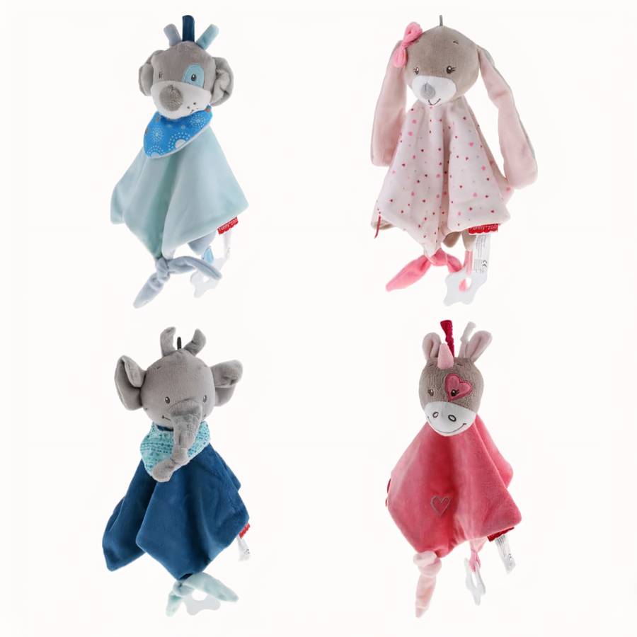 Doudou adorable en forme d’animal pour bébé – Image 3