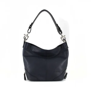 Tiana - Sac porté épaule type hobo Marine