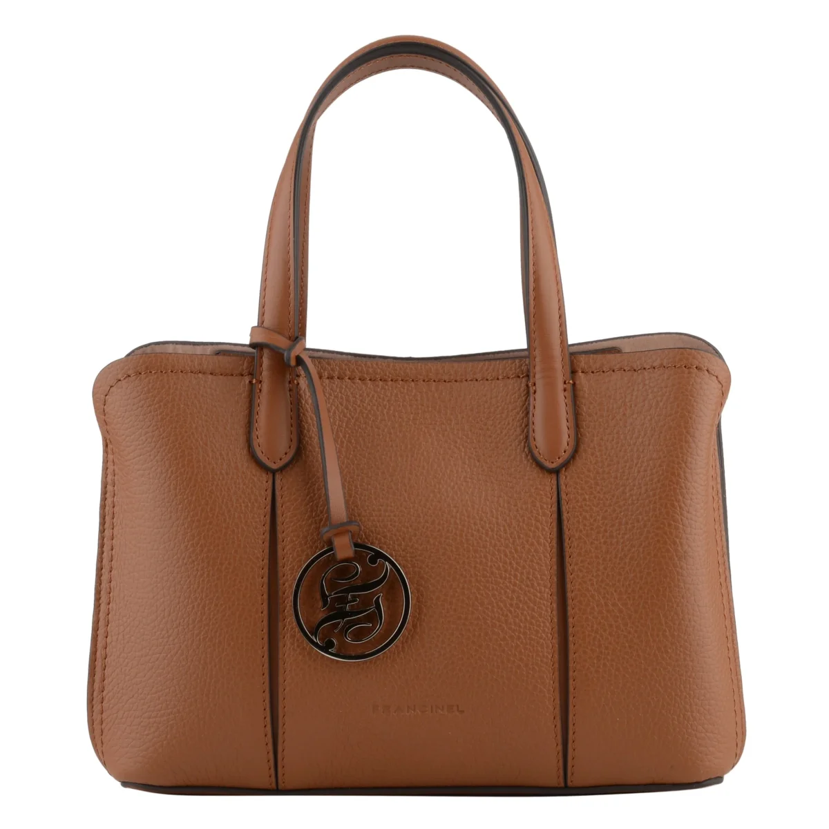 Danielle - Sac porté main Camel – Image 2