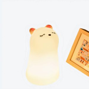 Veilleuse en silicone aux couleurs mignonnes