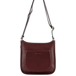 Dania - Sac bandoulière Bordeaux
