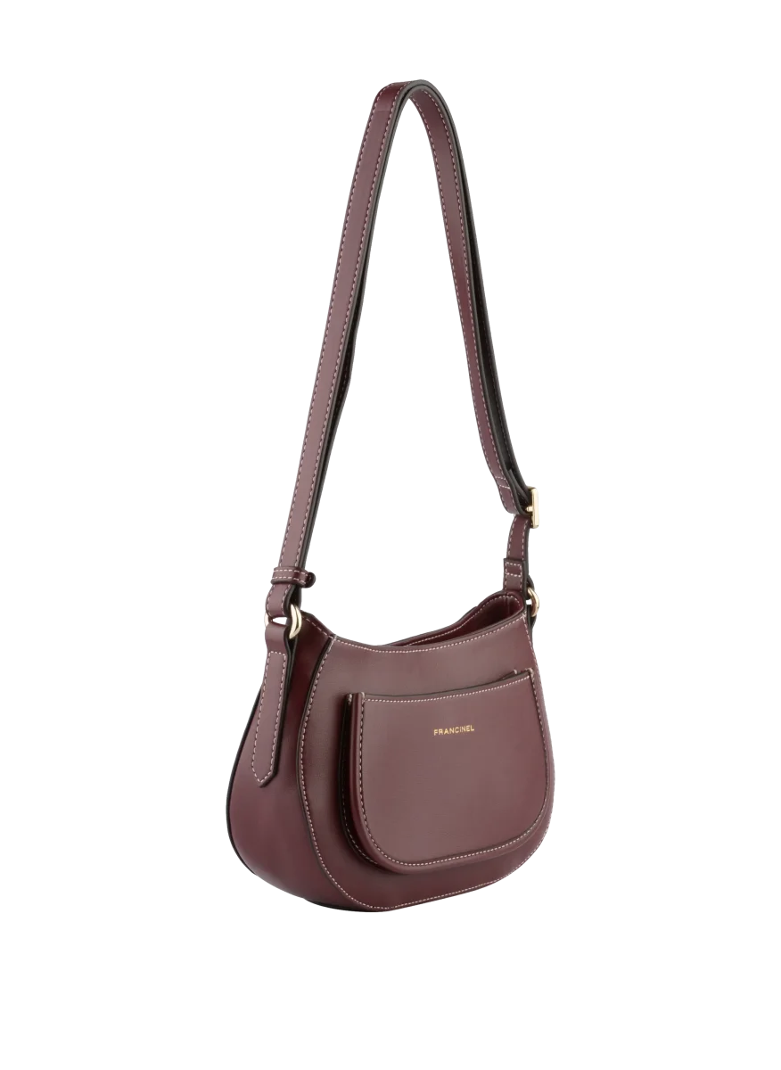 Dania - Sac bandoulière Bordeaux – Image 3