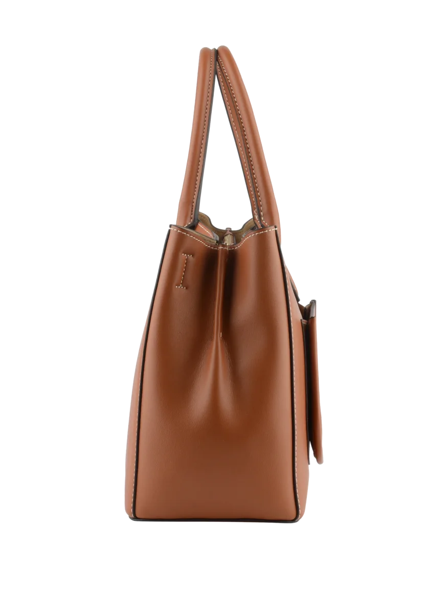 Dania - Sac porté main Camel – Image 4