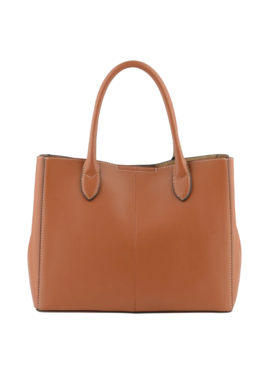 Dania - Sac porté main Camel – Image 5