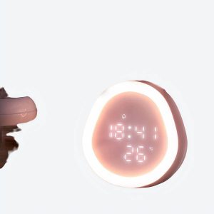 Lampe de chevet intelligente avec horloge et alarme