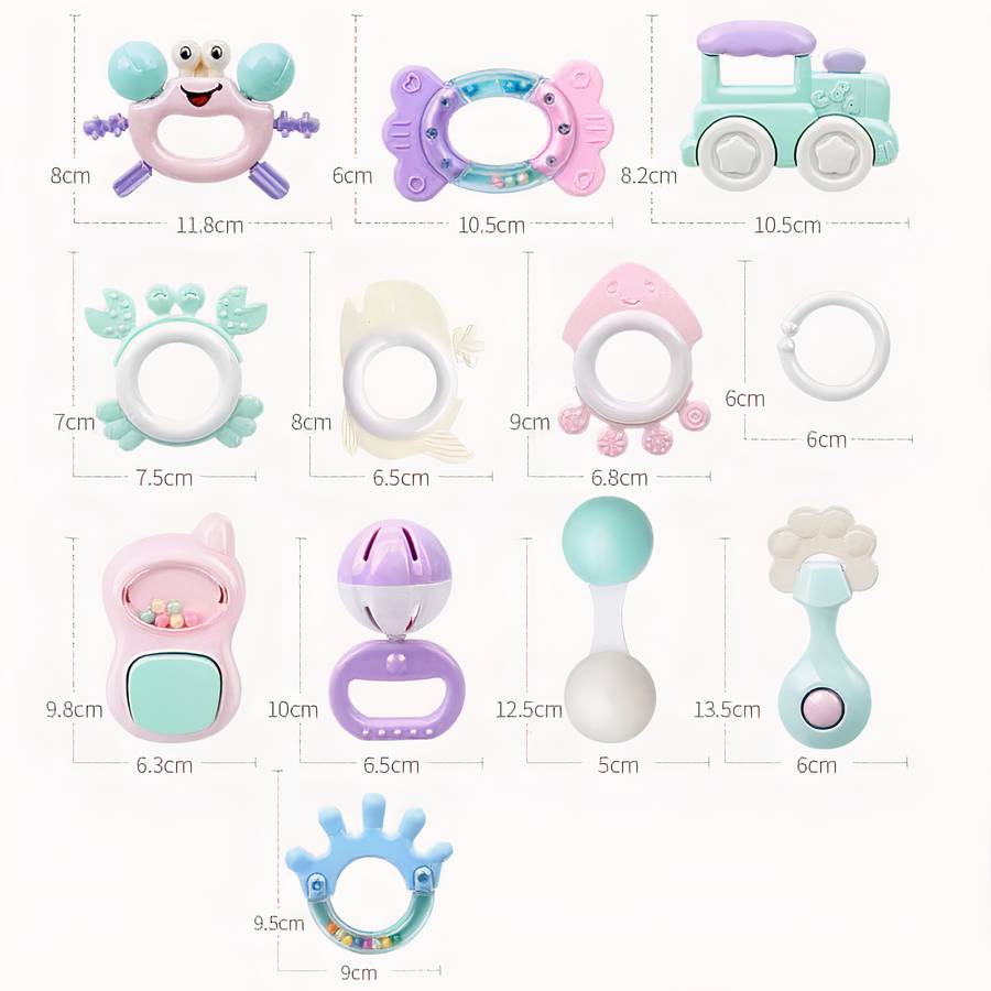 Hochet pour bébé de 0 à 12 mois – Image 3