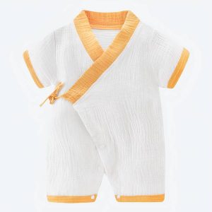 Tenue d’été style kimono pour bébé fille et garçon