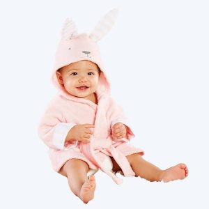 Peignoir à capuche en forme d’animal pour bébé