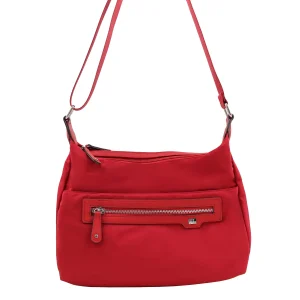 Bocha - Grand sac porté travers Rouge