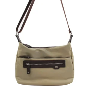 Bocha - Grand sac porté travers Taupe