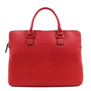 Coline - Porte-documents fin Rouge