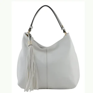 Lena - Sac porté épaule Blanc