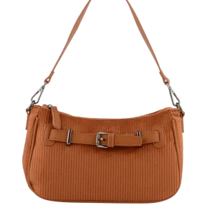 Renée - Sac porté épaule Camel