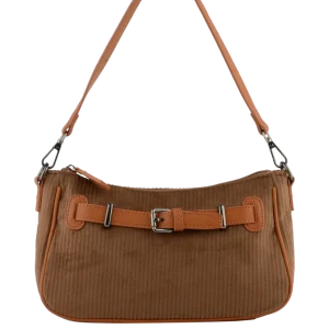 Renée - Sac porté épaule Marron