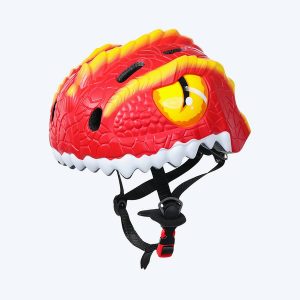 Casque vélo en forme de dinosaure pour enfants
