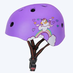 Casque de vélo pour enfants avec motif de licorne