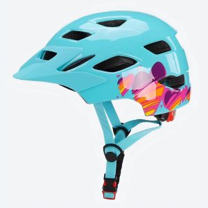 Casque de vélo avec des imprimés pour enfants