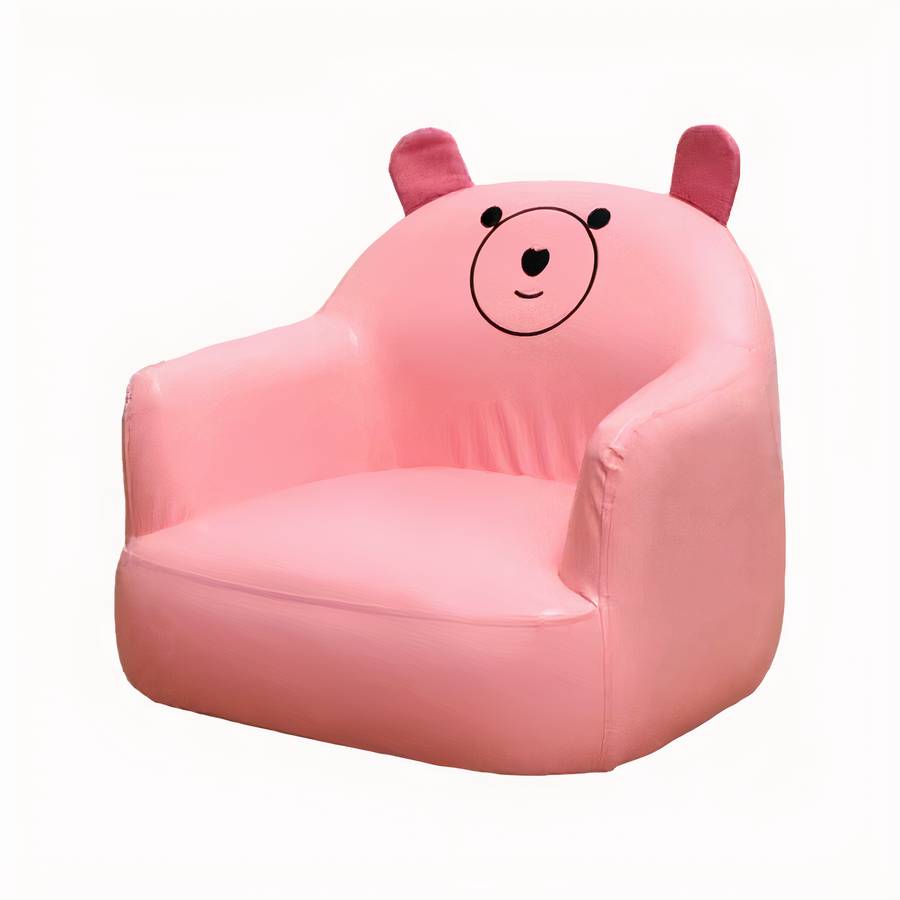 Mini canapé doux motif ours pour bébé – Image 5