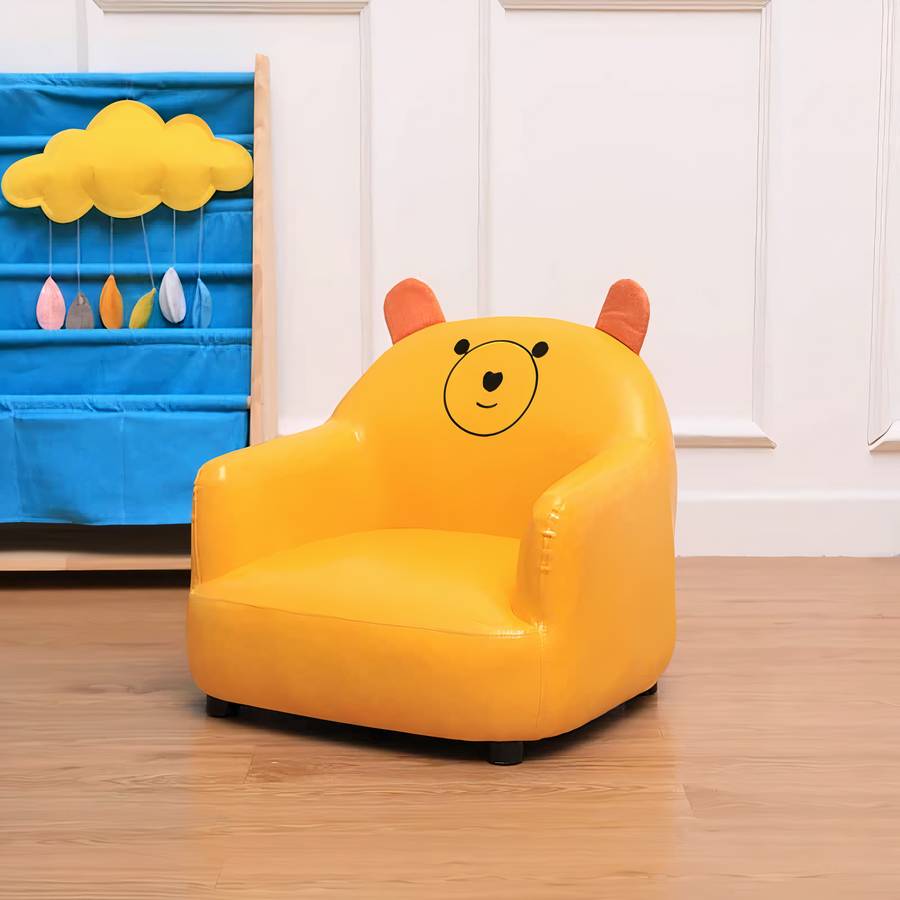 Mini canapé doux motif ours pour bébé – Image 6