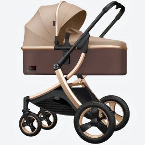 Poussette de luxe réversible  pour bébé