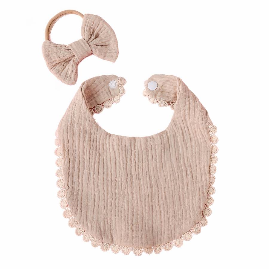 Bavoir mignon en coton pur – Image 7