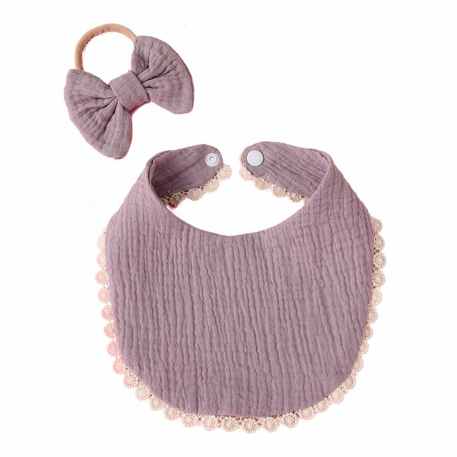 Bavoir mignon en coton pur – Image 6