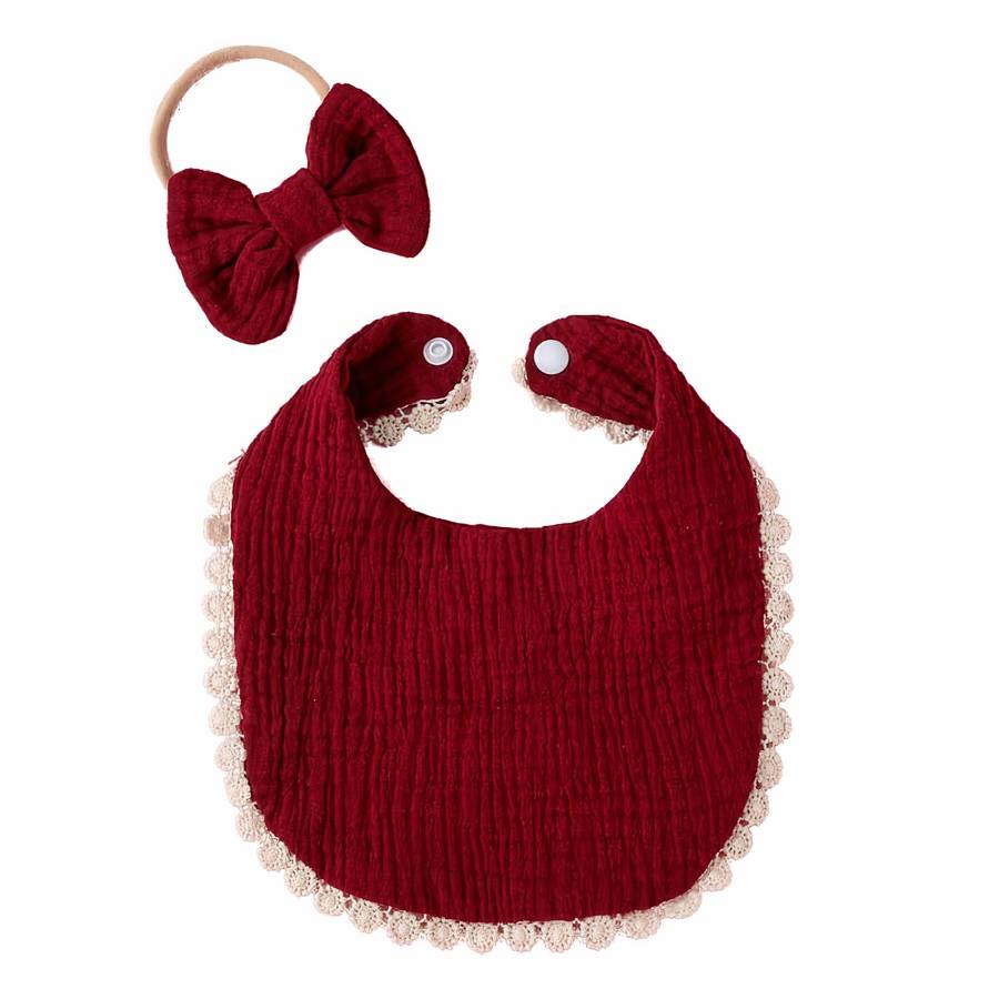 Bavoir mignon en coton pur – Image 5