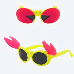 Lunette de soleil en forme de crabe pour bébé