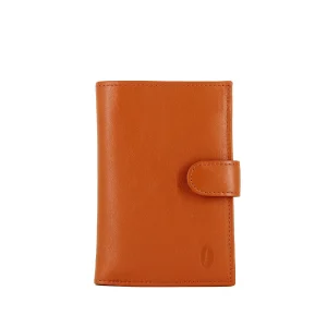 Casual - Portefeuille à bouton pression Orange