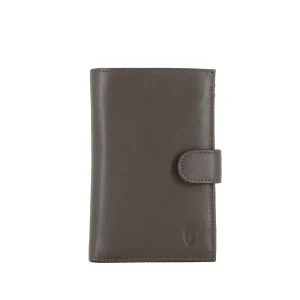 Casual - Portefeuille à bouton pression Taupe